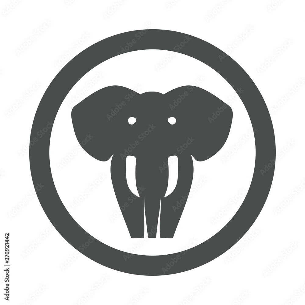 Elephant Deer Silhouette Vector Art Stock Vector (Royalty Free) 2224857103  | Shutterstock, image size:1000x1000