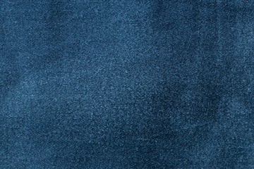 Blue jeans fabrics smooth surface background, The Close up blue jeans texture.