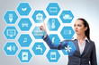 © Elnur - Smart home concept with woman