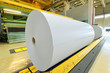 © industrieblick - Herstellung von Papier in einer modernen Fabrik - Maschinen Industrieanlage // Production of paper in a modern factory - machinery industrial plant