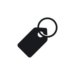 Aufkleber - Label icon. Price tag icon line symbol vector on white background
