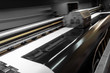 © ozencdeniz - Large format digital printing machine and moving print head