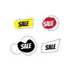 Wall Mural - Vector Sale Banner Design Template