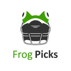 Poster - frog helmet logo