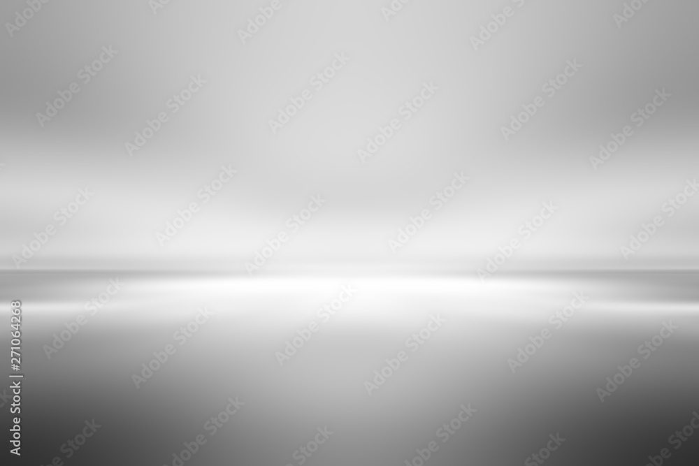 perspective floor backdrop black room studio with gray gradient spotlight backdrop background for display your product or artwork  - obrazy, fototapety, plakaty 