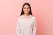 © Asier - Young pretty arab woman wearing a casual sport look happy, smiling and cheerful.