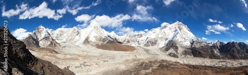 Fototapeta Himalaje  everest-kala-patthar-nuptse-nepal-himalaje-gory