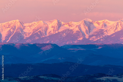 Fotografía Alpenglow on the Sangre de Cristo