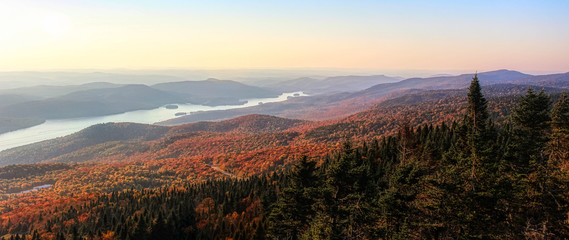 Lake Tremblant at Sunset