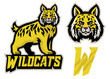 wildcats sport mascot set