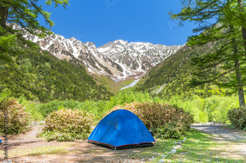新緑の上高地 小梨平キャンプ場 Buy This Stock Photo And Explore Similar Images At Adobe Stock Adobe Stock