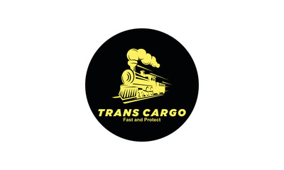 Trans cargo silhouette icon