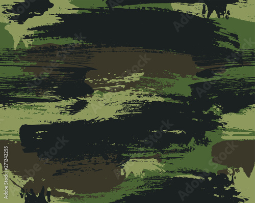 Fotomural Seamless camouflage vector pattern