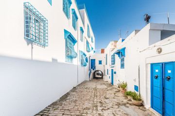 Naklejka na meble Sidi Bou Said near Tunis in Tunisia.