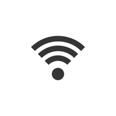 Aufkleber - Wifi icon vector. Wifi signal sign modern web icon. wireless logo design inspiration