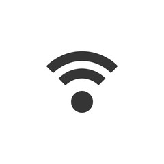 Aufkleber - Wifi icon vector. Wifi signal sign modern web icon. wireless logo design inspiration