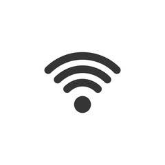 Poster - Wifi icon vector. Wifi signal sign modern web icon. wireless logo design inspiration