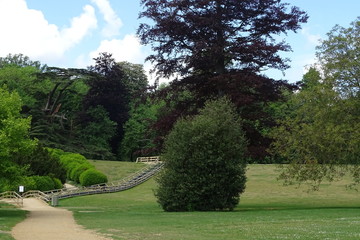 Gardens and park of Blenheim Palace - Woodstock, Oxfordshire, England, UK