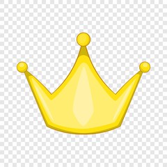 Wall Mural - Crown icon. Cartoon illustration of crown vector icon for web design