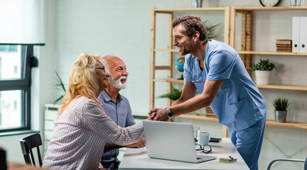 Wall Mural - Take care dear patients, I wish you all the best!