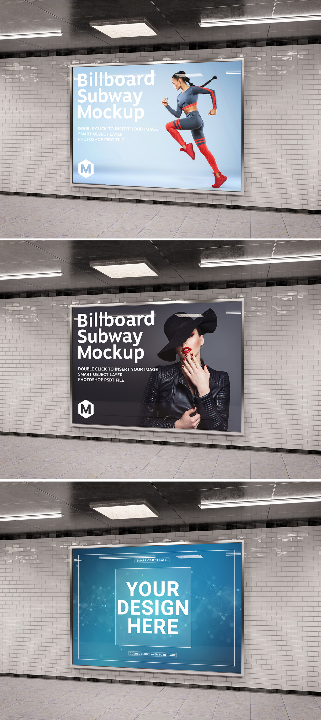 Horizontal Billboard In Subway Station Mockup Stock テンプレート Adobe Stock Horizontal Billboard In Subway Station Mockup Stock テンプレート Adobe Stock