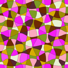 Mod Abstract Vector Pattern