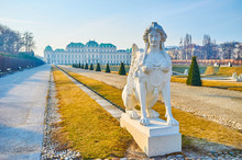 The Elegant Belvedere Palace In Vienna, Austria