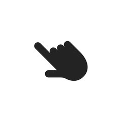 Fototapete - line cursor icon vector in trendy flat style isolated on white background. cursor icon page symbol for your web site logo design inspiration