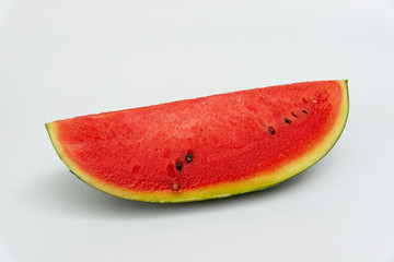 Water melon on white background