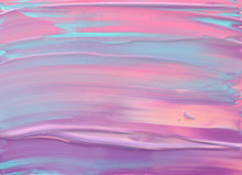 Photography Of Abstract Marbleized Effect Background. Mint, Pink And Purple Creative Colors. Beautiful Paint