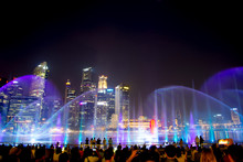 Public Light Show - Singapore