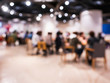 © VTT Studio - People sitting interior Shop cafe Blur background