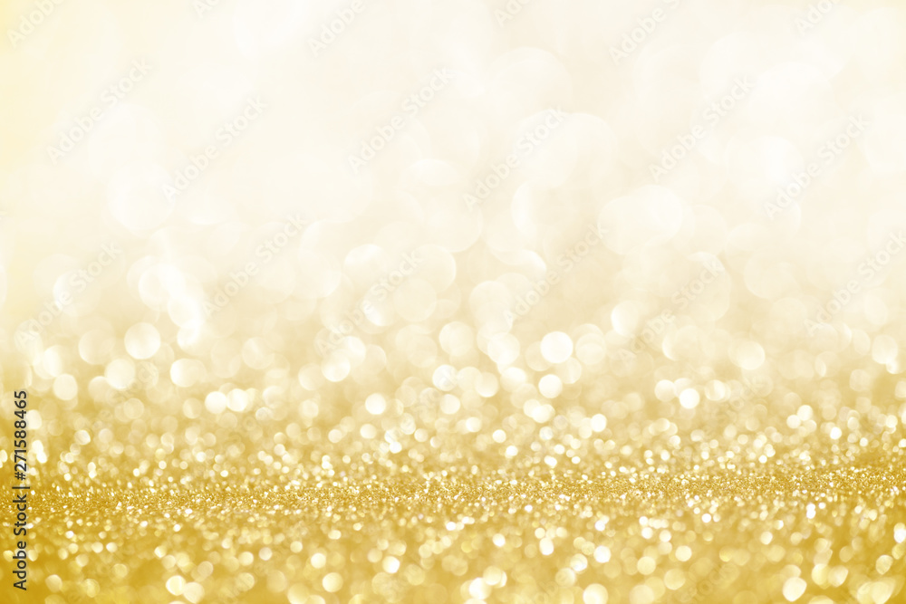 Golden shimmer glitter texture confetti designed background - obrazy, fototapety, plakaty 