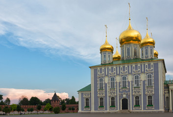 Assumption Cathedral in the Kremlin of Tula. Cathedral of the Assumption of the Blessed Virgin in the Kremlin. Russia