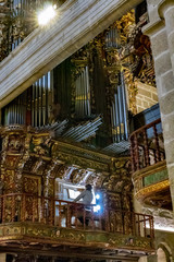 Canvas Print - interior of church