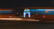 India Gate During Night Time. Chaos During Night