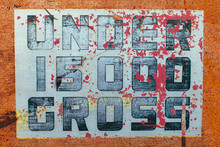 Under 15000 Gross Sign Painted On Side Of Old Truck,Painted Sign On Side Of Old Truck Door