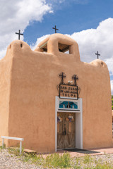 Wall Mural - Nuestra Senora de San Juan Chapel, Talpa New Mexico