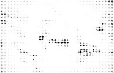 Halftone texture abstract black and white