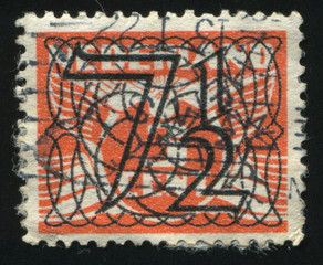 Sticker - Netherlands retro stamp