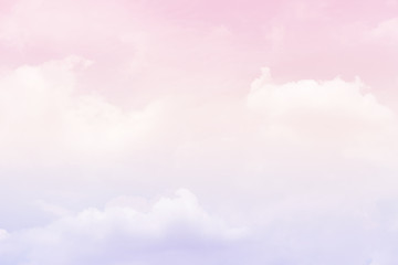 Wall Mural - cloud background with a pastel colour