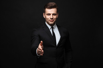 Poster - Confident attractive young businessman