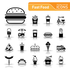 Fast Food icon Set