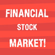 © Artur - Handwriting text writing Financial Stock Market. Concept meaning showing trade financial securities and derivatives Halftone Stripe photo Horizontal Lines Pattern in Alternate Color Space