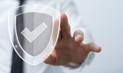security data code digital in hand