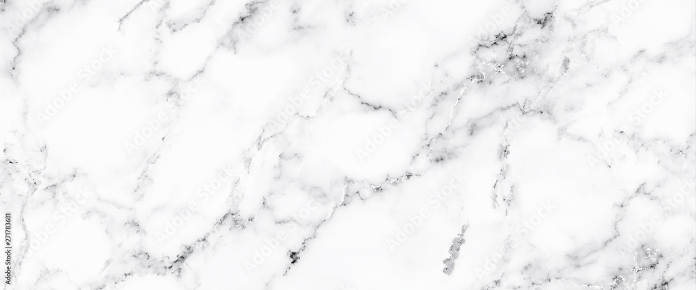 Luxury of white marble texture and background for decorative design pattern art work. Marble with high resolution - obrazy, fototapety, plakaty 