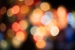 © thitipong - Abstract circular bokeh background colorful light defocused bokeh lights
