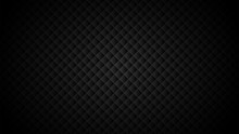 3D Abstract Background, Dark Texture With Rhombuses. Black Cool Background. Vector Illustration.