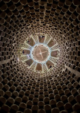 Ceiling Of An Old Dovecote For Pigeons, Isfahan Province, Isfahan, Iran