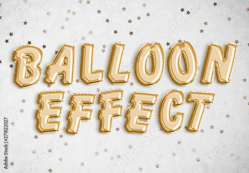 Download Foil Balloon Text Effect Mockup Stock Template | Adobe Stock